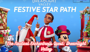 Chat With The Nautical enchantress In Dreamlight Valley