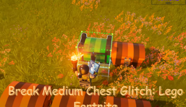 Perform The Break Medium Chest Weapon Glitch In Lego Fortnite