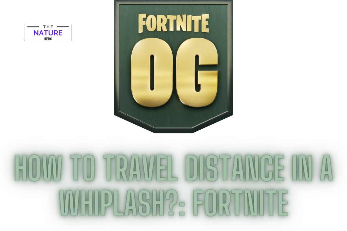 How To Travel Distance In A Whiplash In Fortnite? - The Nature Hero