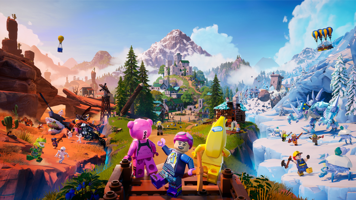 Lego Fornite will give you the joy of experiencing the world of Lego.