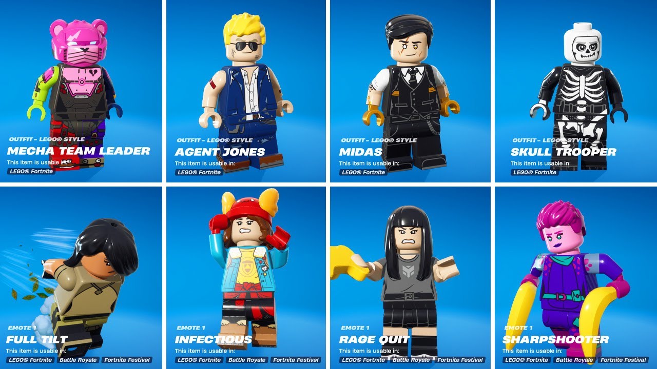 Lego Fortnite Clothes