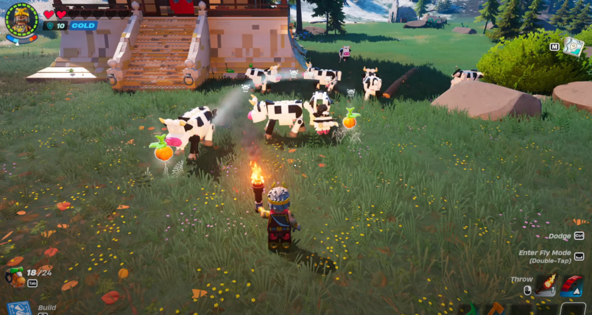 How To Lure Cows In Different Ways In Lego Fortnite? - The Nature Hero