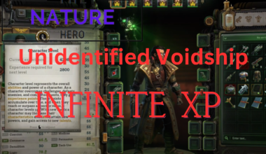 Unidentified Voidship is the latest infinite XP bug