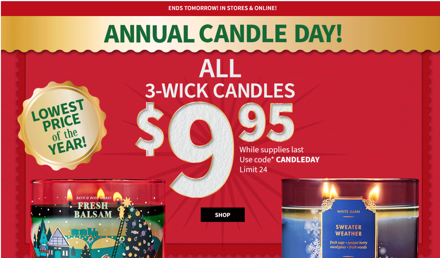 Candle Day Code 