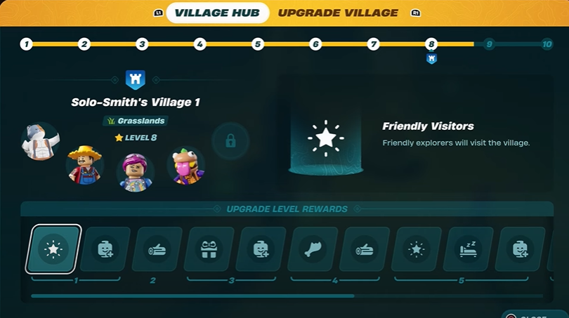 lego fortnite oven upgrade Village