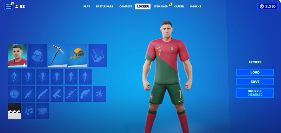 Discover About The Ronaldo Skin In Fortnite - The Nature Hero