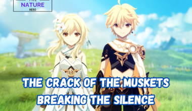 The Crack Of The Muskets Breaking The Silence