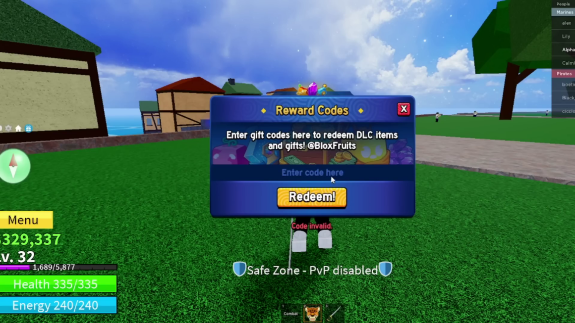 Gift Blox Fruits Codes 2024: How To Get Free Rewards? - The Nature Hero