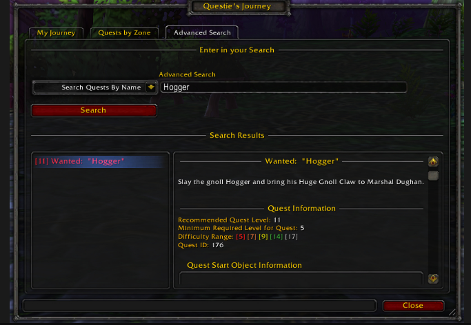 benefits of questie in WoW SOD