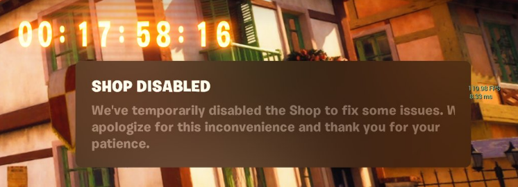 disabled shop