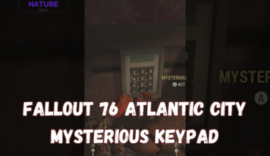 fallout 76 Atlantic city mysterious keypad