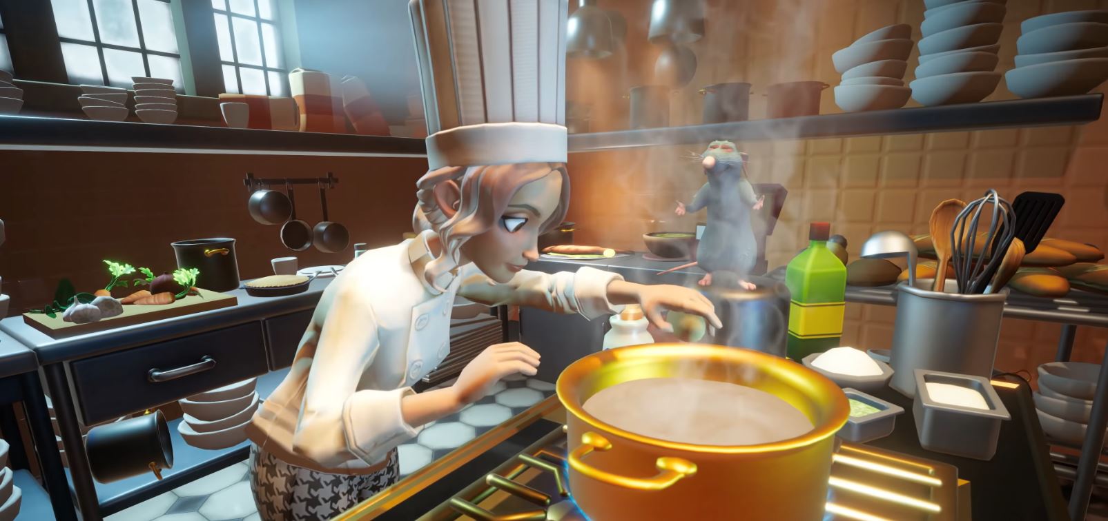 Dreamlight valley in-game kitchen