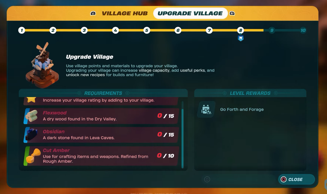 upgrade village