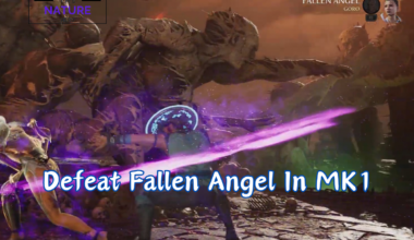 Defeat Fallen Angel In MK1