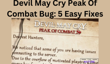 Devil May Cry Peak Of Combat Bug 5 Easy Fixes