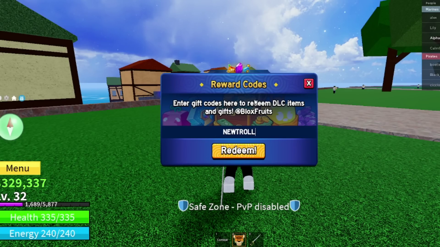 Sale Blox Fruits Codes 2024 Get Free Rewards The Nature Hero