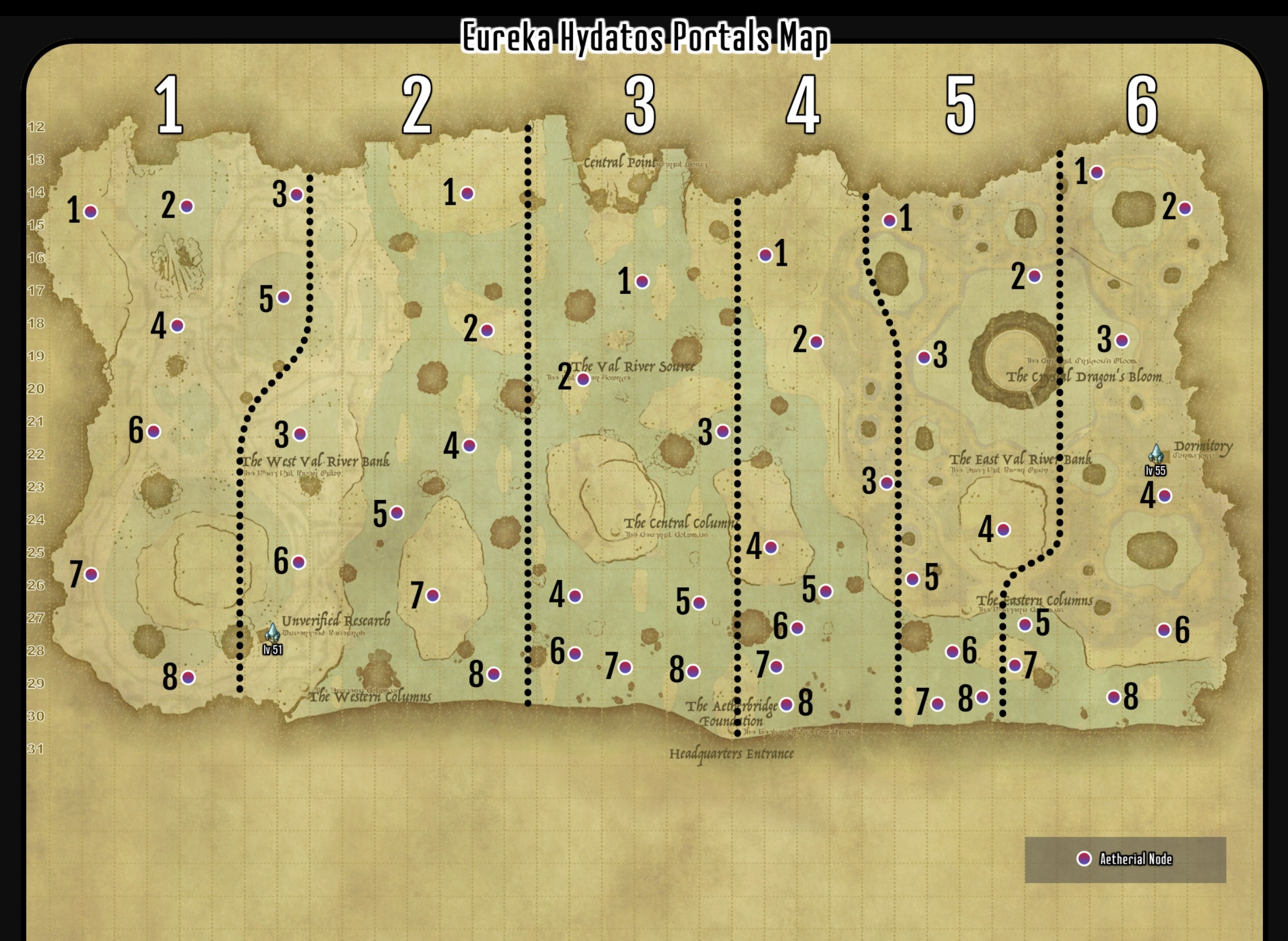 Eureka Field Operations Map