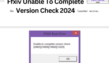 Ffxiv Unable To Complete Version Check 2024