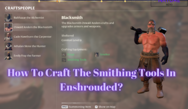 How To Craft The Smithing Tools In Enshrouded