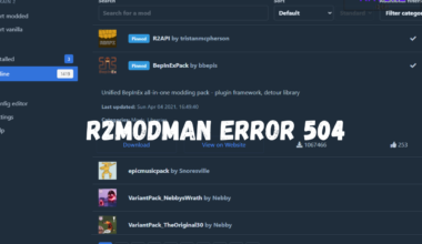 A Guide To R2modman Error 504 In Lethal Company