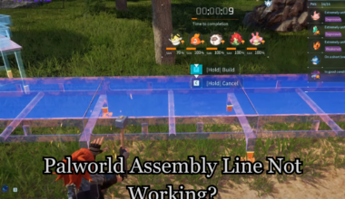 Palworld Assembly Line II guide: Why is It Not Working?