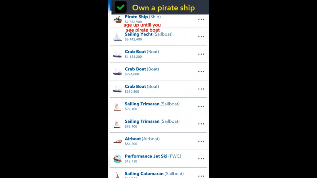 One Peace Challenge Of Bitlife Own A Pirate Ship The Nature Hero