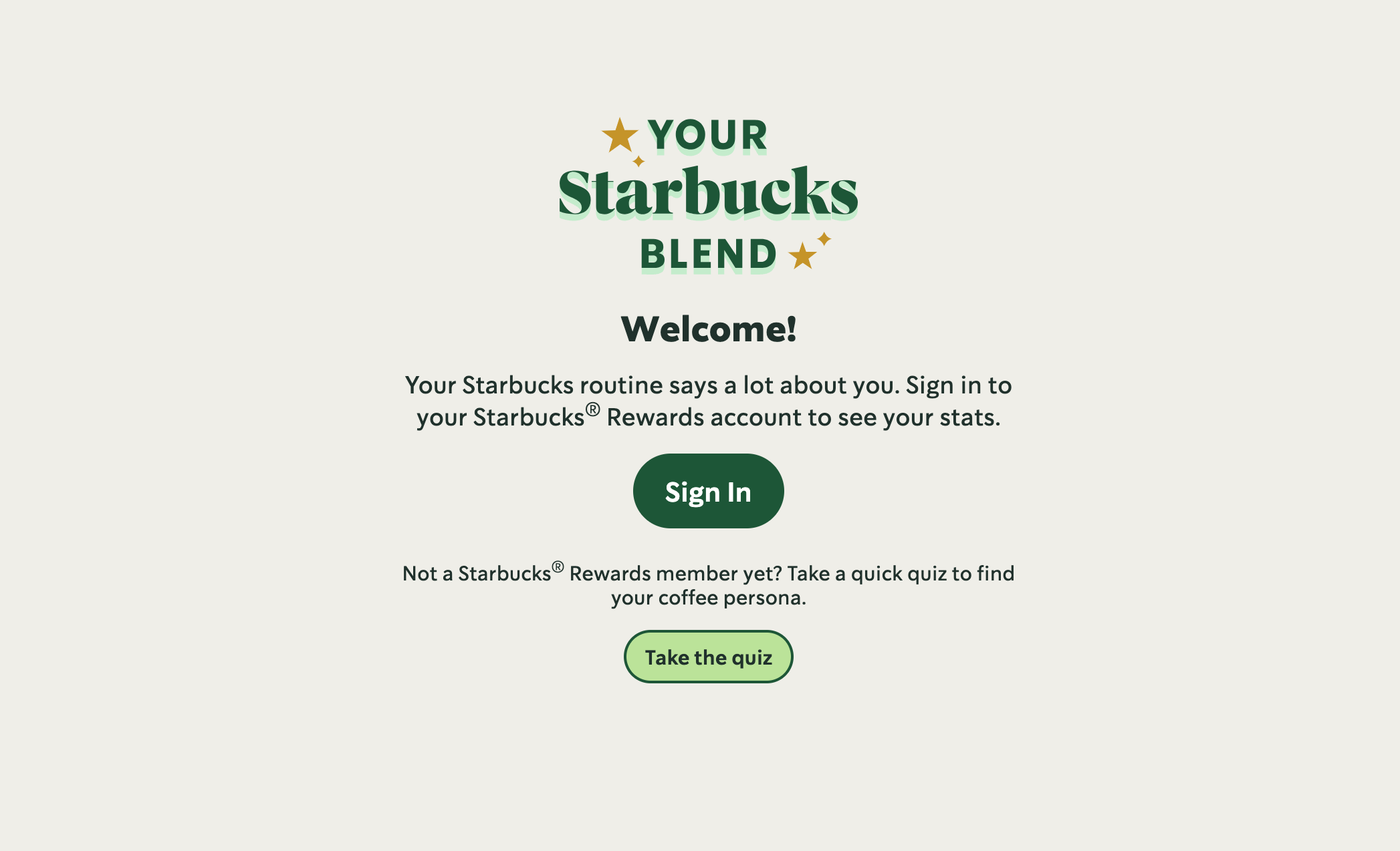 Starbucks Blend 2023