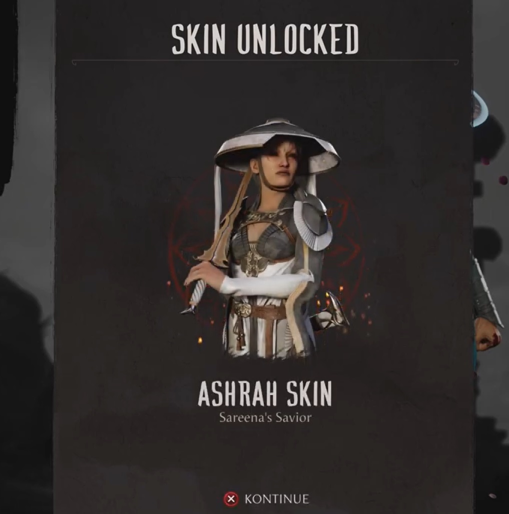 ashrah's skin in MK1