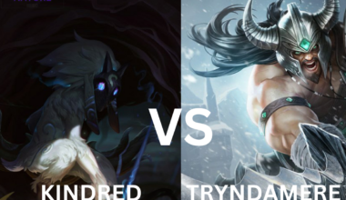 tryndamere vs kindred lol