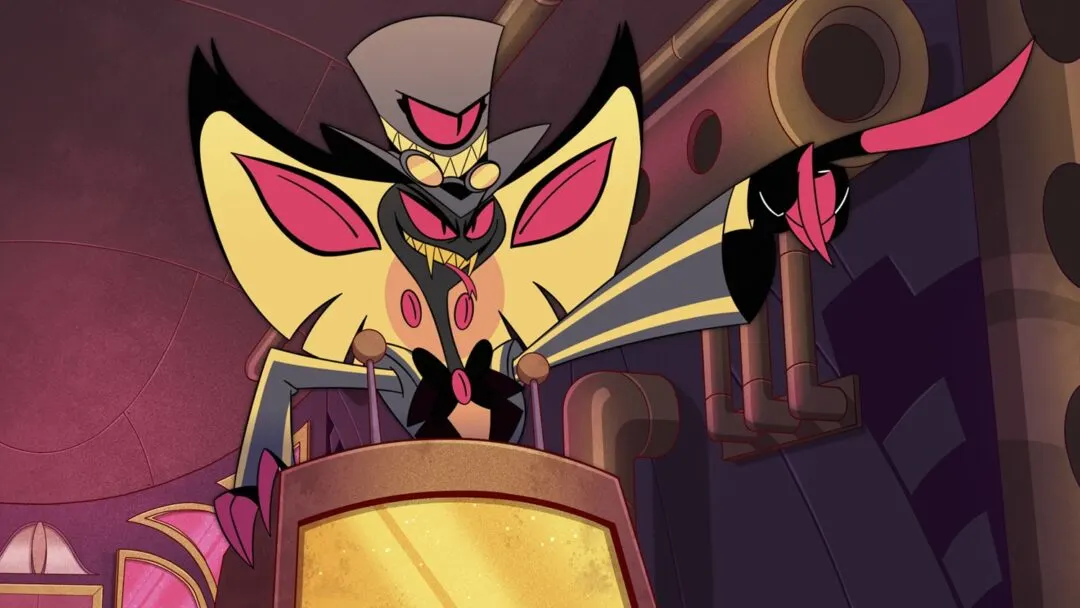 Fans can witness the Sir Pentious fighting with Adam in Hazbin Hotel The Show Must Go On