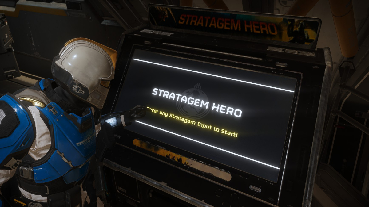 Stratagem Hero In Helldivers 2