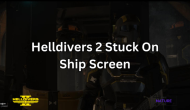 helldivers 2 stuck on ship screen