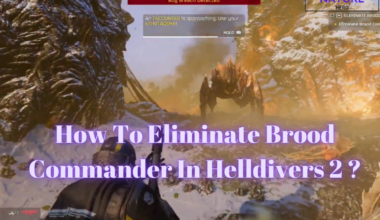 How To Eliminate Brood Commander In Helldivers 2