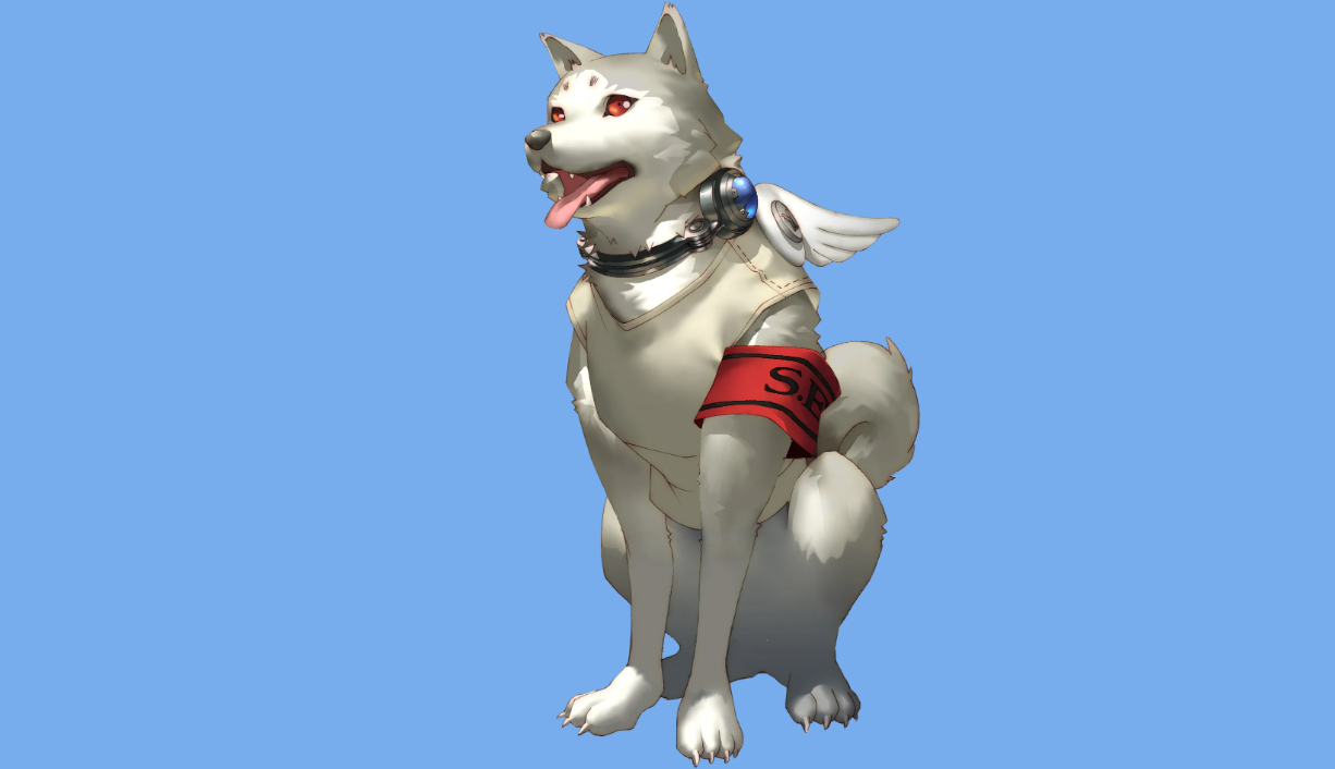 Koromaru in Persona 3 reload