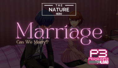 Marriage in Persona 3 Reload