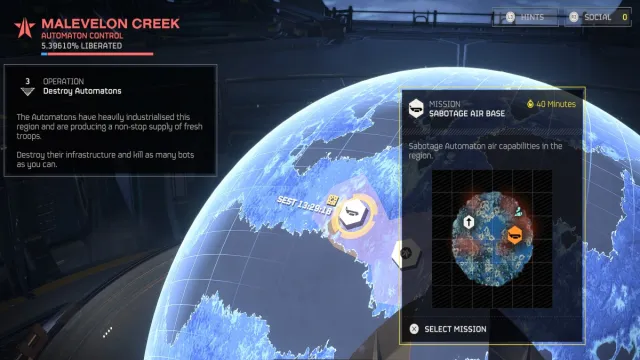 Operations and Missions in helldivers 2