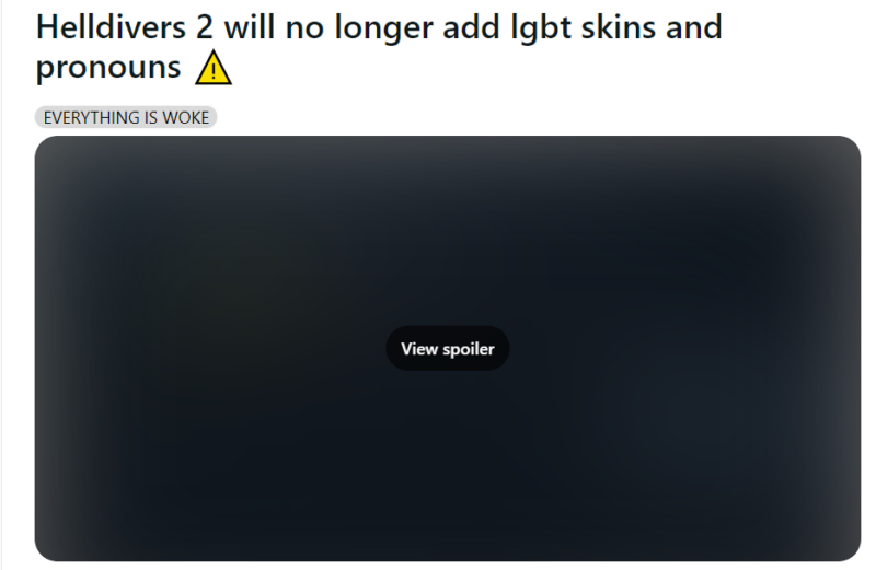 Will Developers Add Trans Flag Cape On Helldivers 2? - The Nature Hero