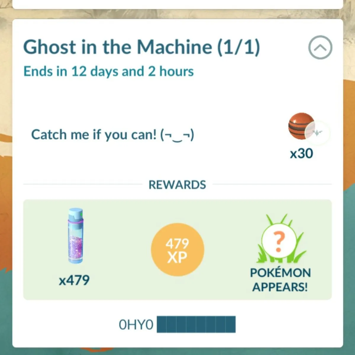 Pokemon GO paranormal event drop