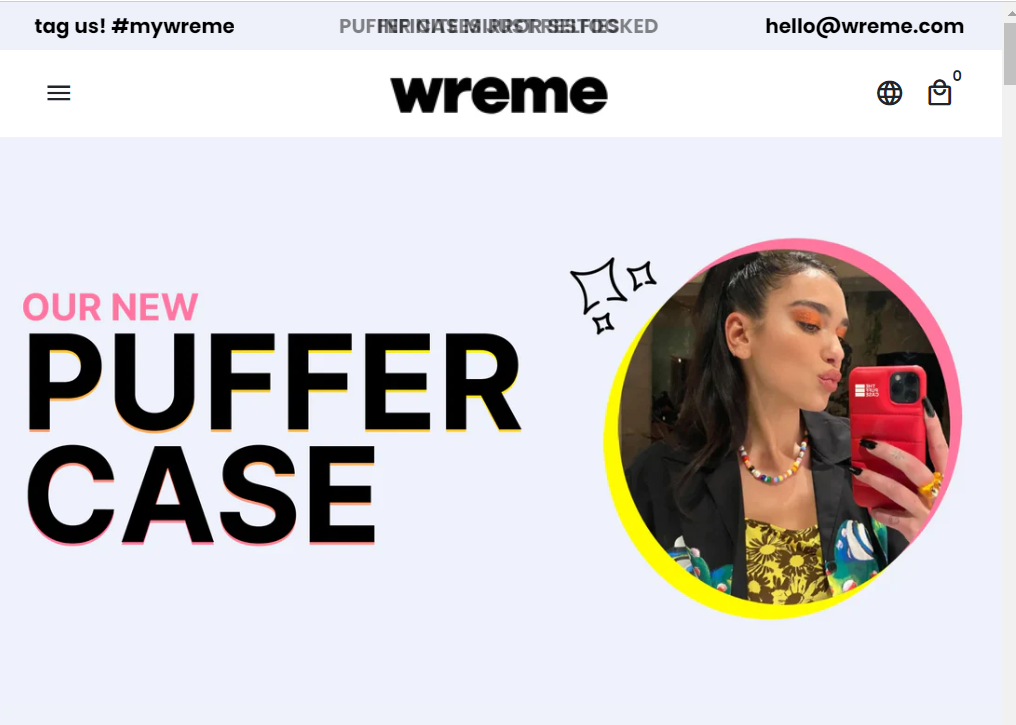 Wreme Website