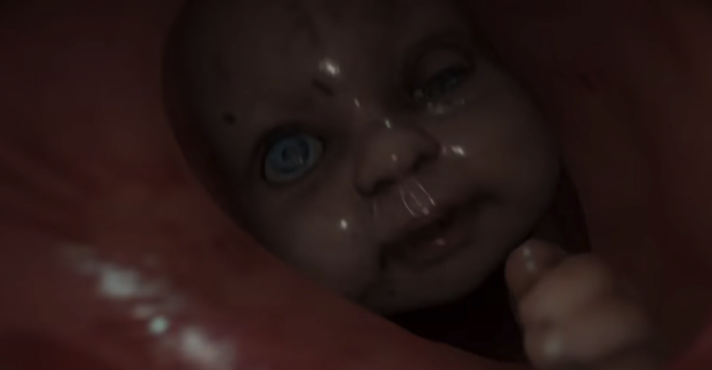Horrific doll in death stranding 2 leaves viewers intrigued.