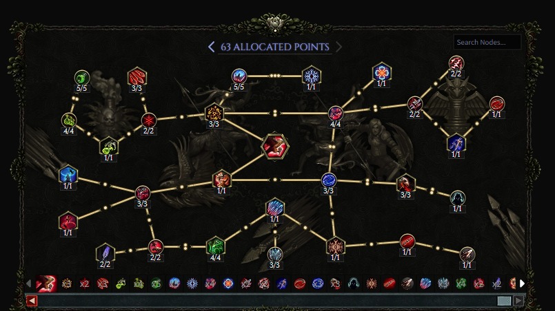 Skill Tree Optimization 