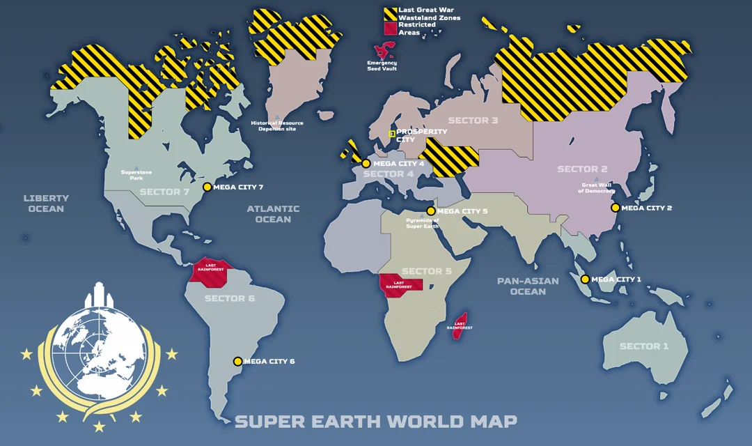 Super Earth Map