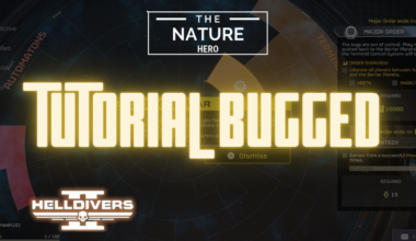 Helldivers 2 Tutorial Bugged