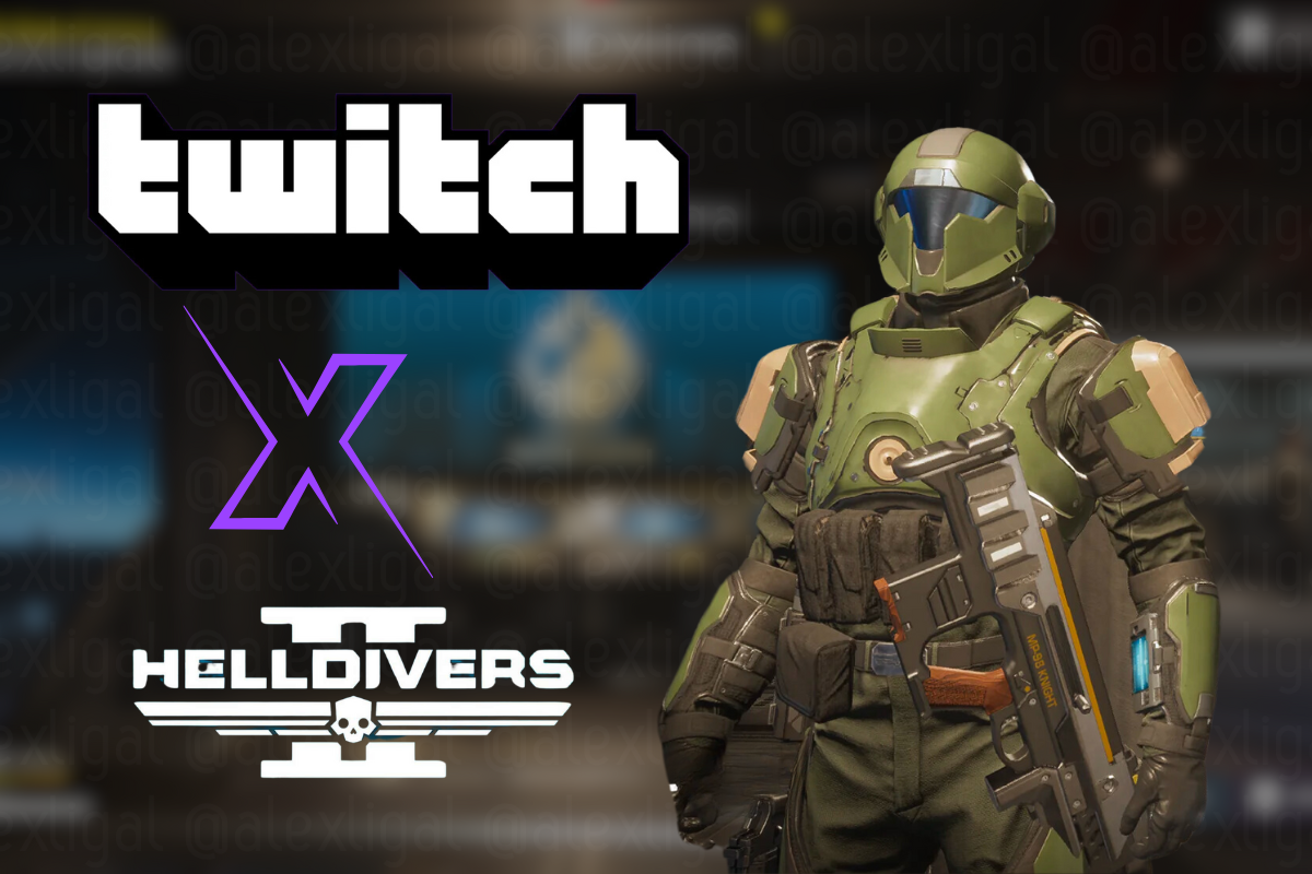 Twitch Drop In Helldivers 2