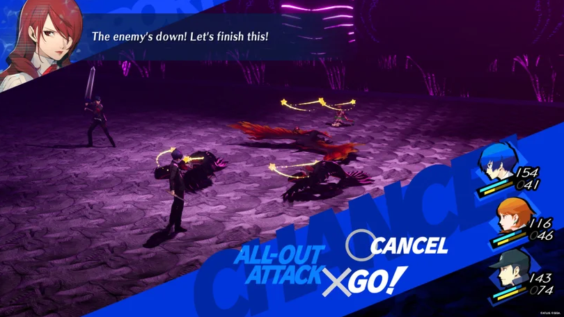 all out attack persona 3 reload