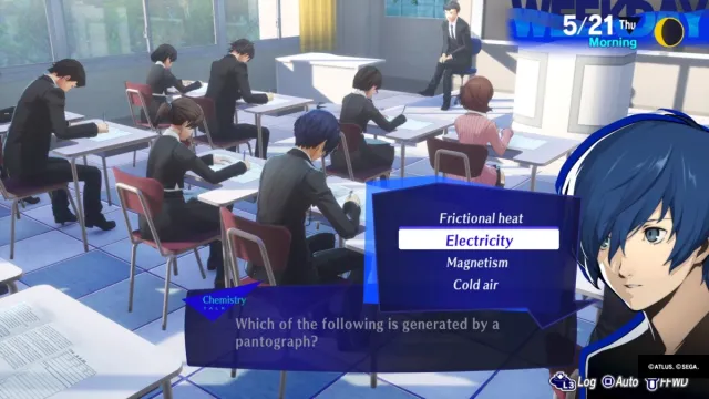The Quiz In Persona 3 Reloaded