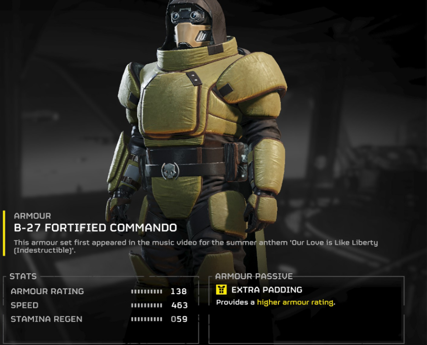 B27 Fortified Commando In Helldivers 2: Stats And Rating