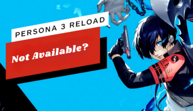 persona 3 reload not available