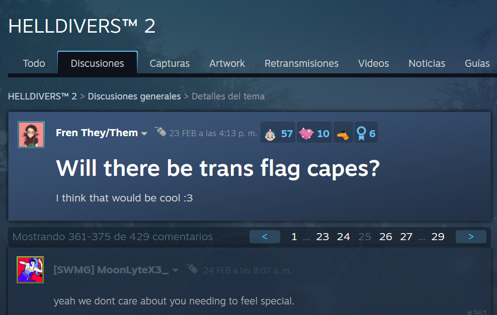 trans flag cape