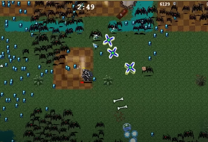 Vampire Survivors Bat Country Question Mark: Secret Background Feature